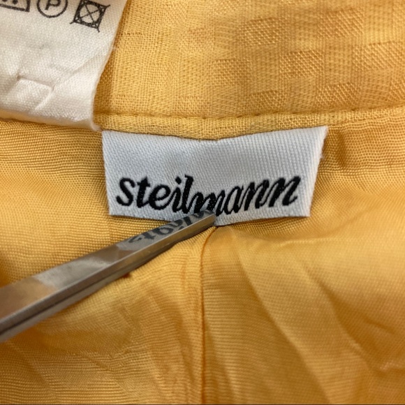 Vintage A-line Pleated Midi Skirt - Picture 8 of 10